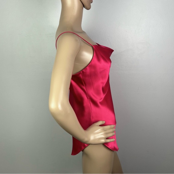 NEW CINQ A SEPT REVOLVE PINK SILK COWL NECK TOP - Picture 5 of 8